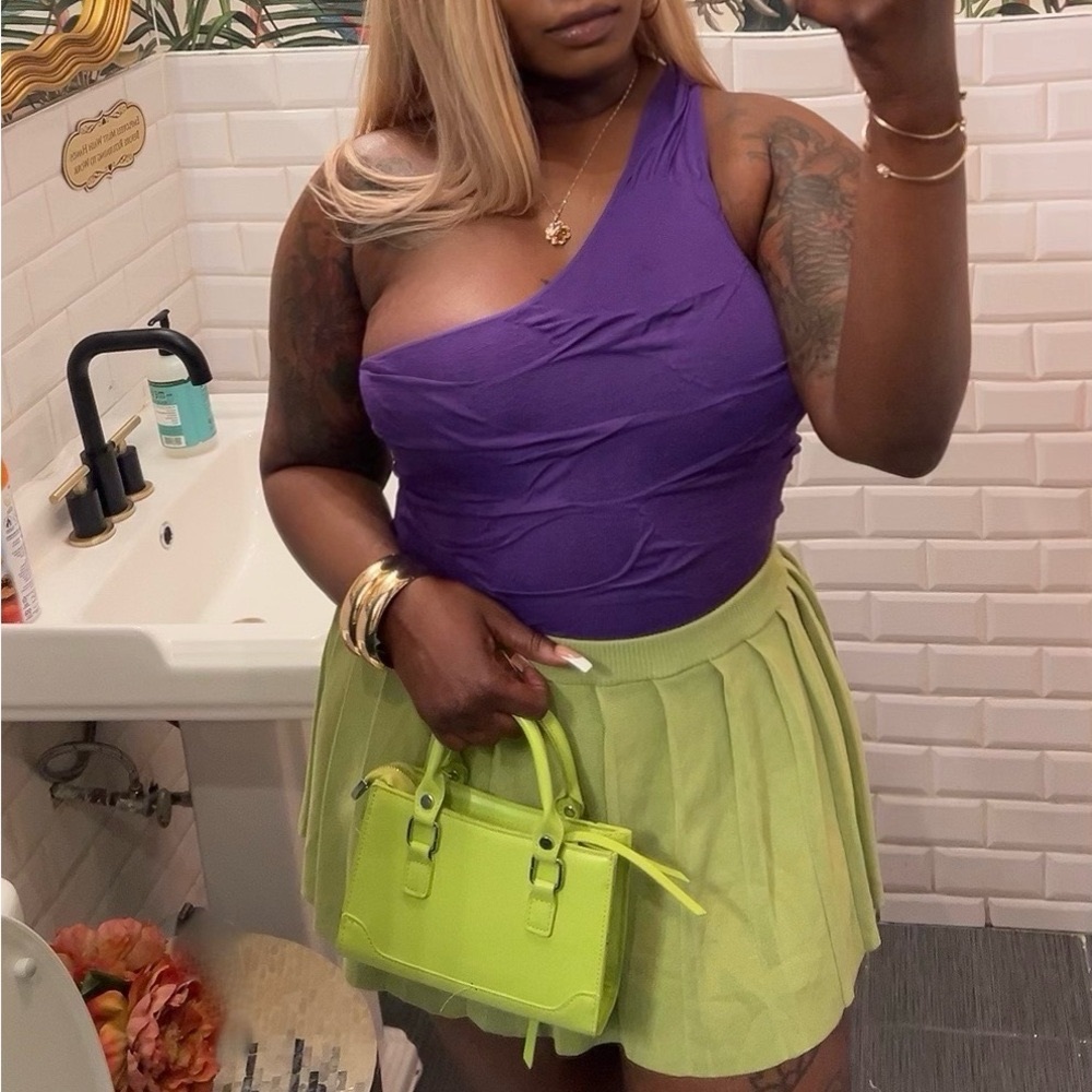 Pleated skirt